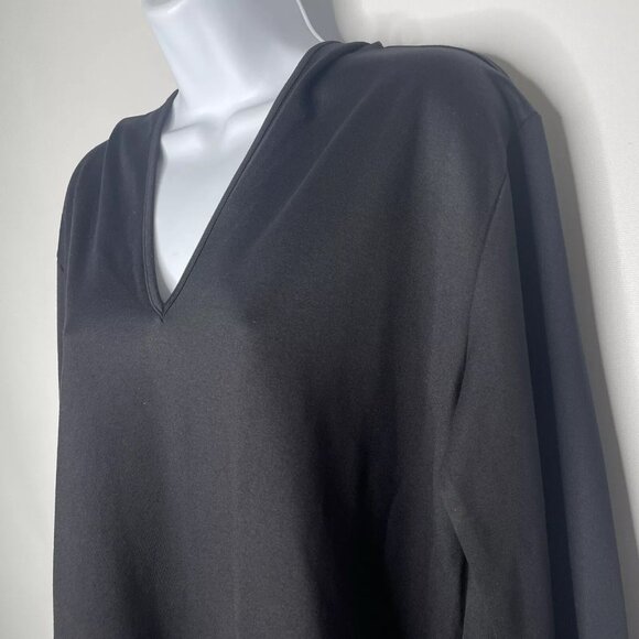 Isle by Melis Kozan Black Diamond Hoodie Hooded Tunic Sweatshirt - Picture 6 of 8